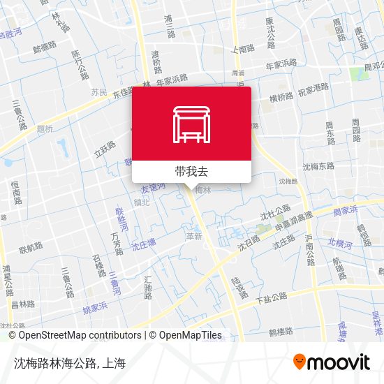 沈梅路林海公路地图