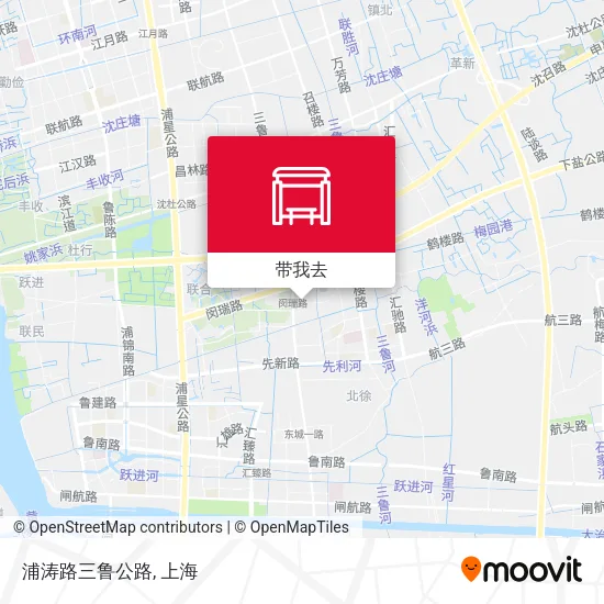浦涛路三鲁公路地图