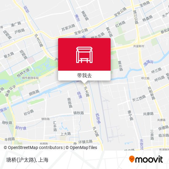 塘桥(沪太路)地图