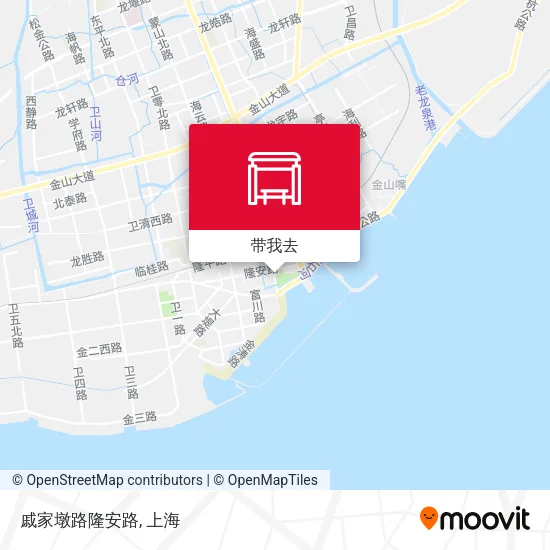 戚家墩路隆安路地图