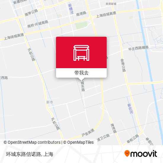 环城东路信诺路地图