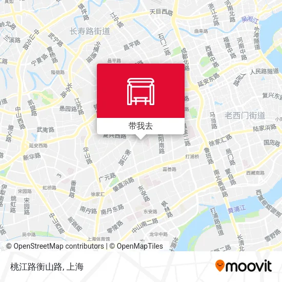 桃江路衡山路地图