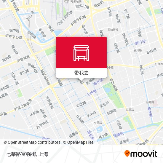 七莘路富强街地图