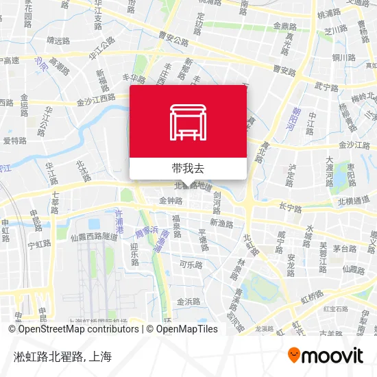 淞虹路北翟路地图