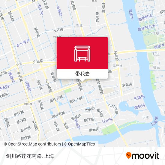 剑川路莲花南路地图