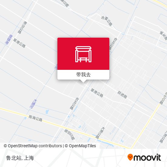 鲁北站地图