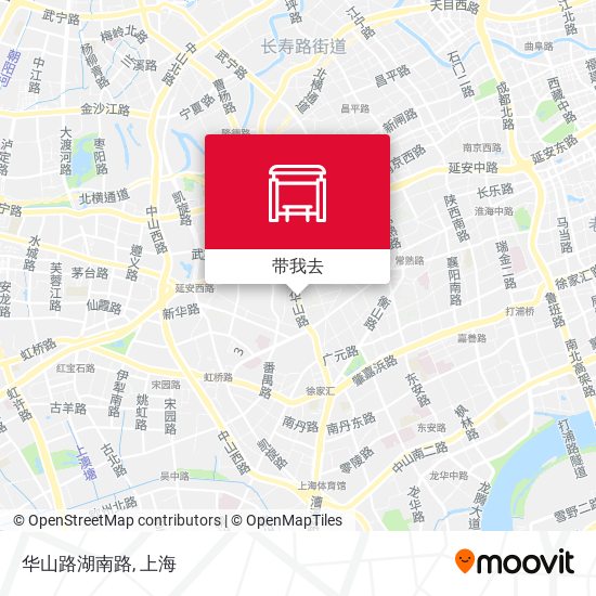 华山路湖南路地图
