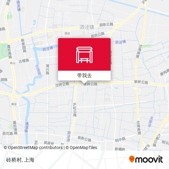 砖桥村地图