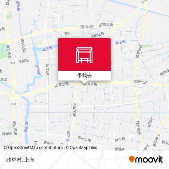 砖桥村地图