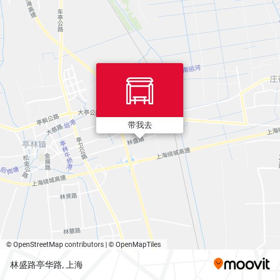 林盛路亭华路地图