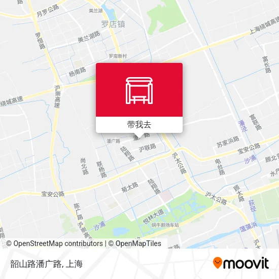 韶山路潘广路地图