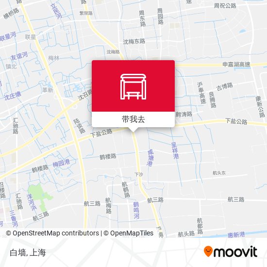 白墙地图