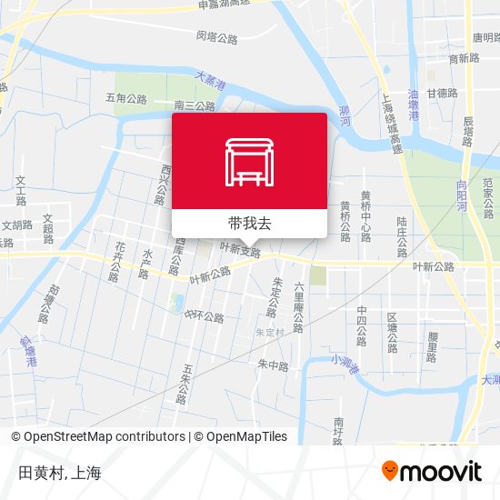 田黄村地图