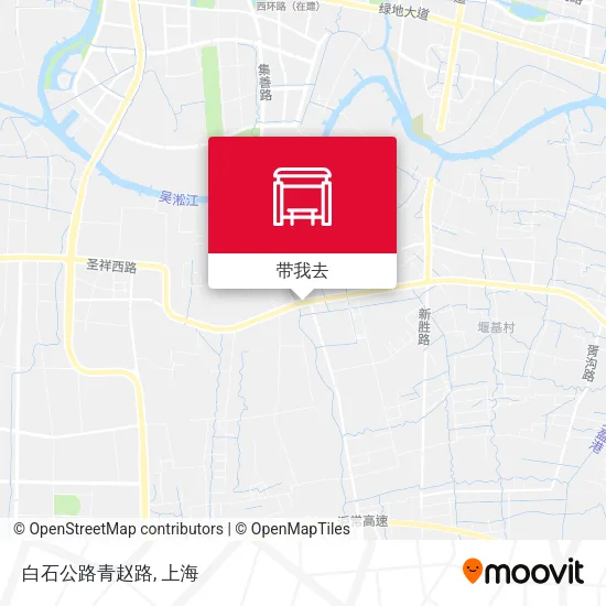 白石公路青赵路地图