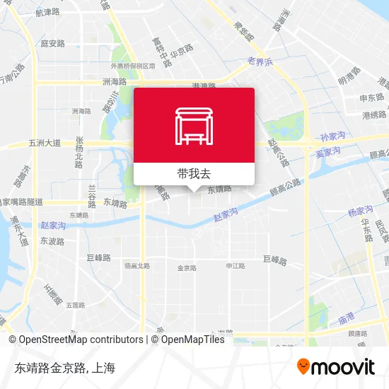 东靖路金京路地图