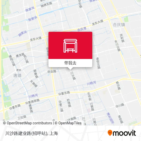 川沙路建业路(招呼站)地图
