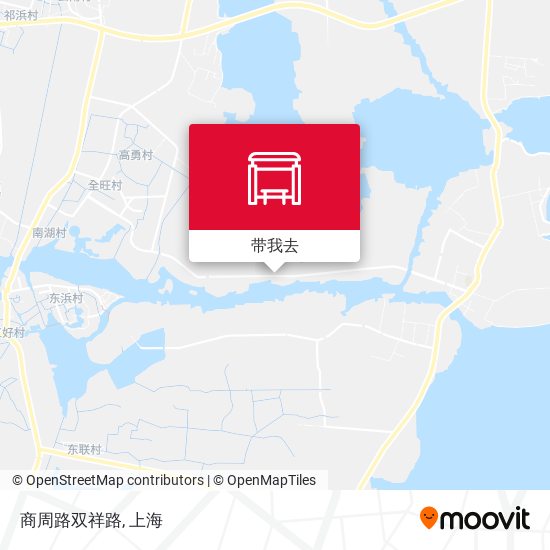 商周路双祥路地图