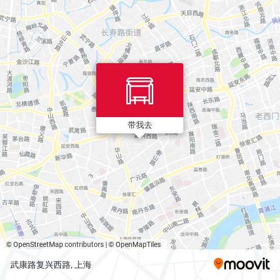武康路复兴西路地图