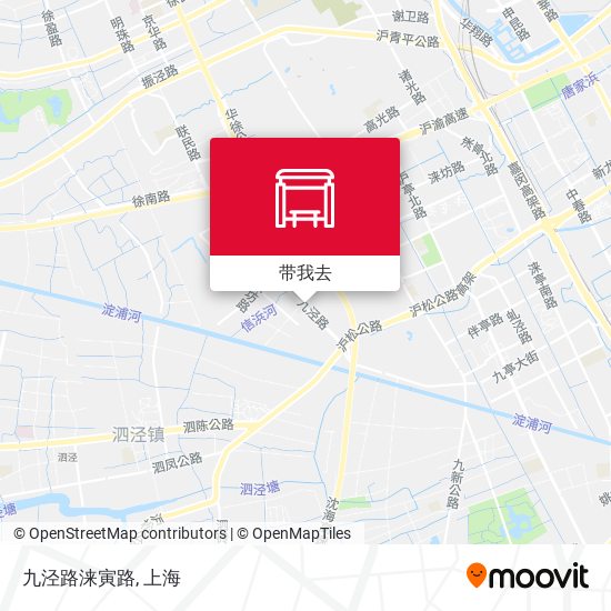 九泾路涞寅路地图