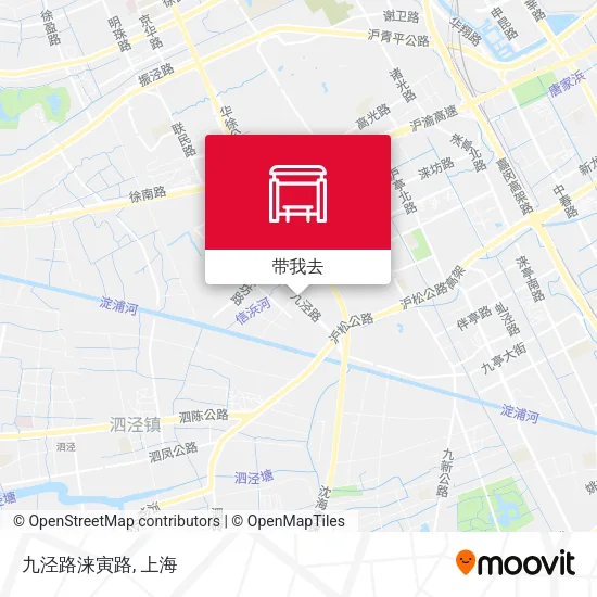 九泾路涞寅路地图