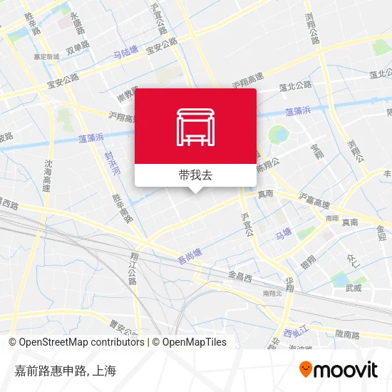 嘉前路惠申路地图