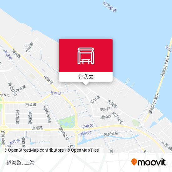越海路地图