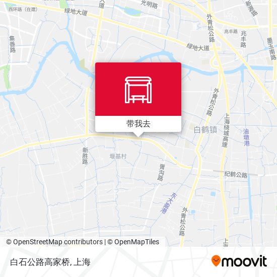 白石公路高家桥地图