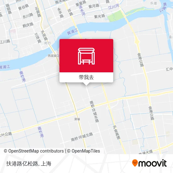 扶港路亿松路地图