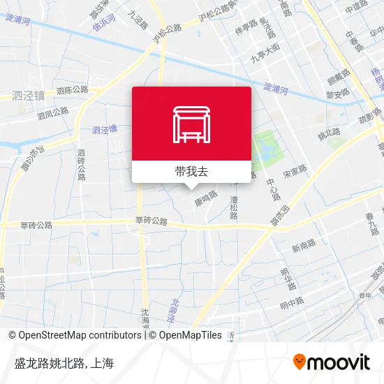 盛龙路姚北路地图