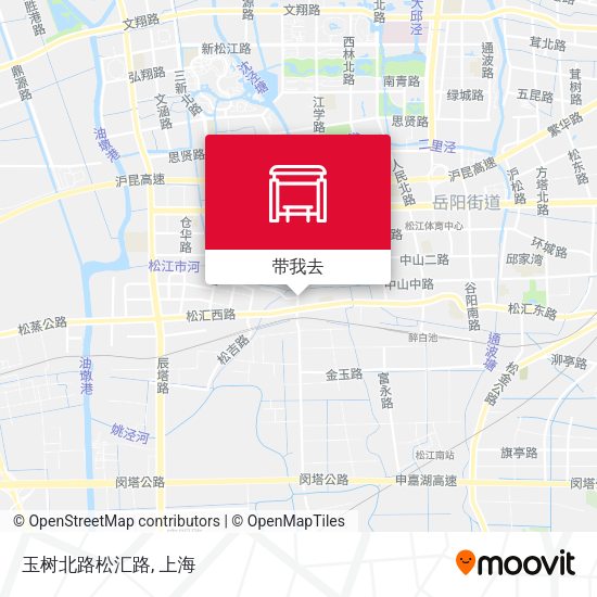 玉树北路松汇路地图