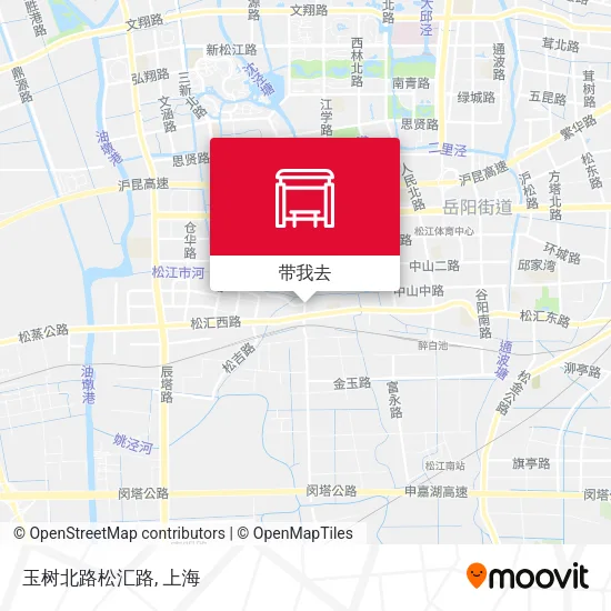 玉树北路松汇路地图