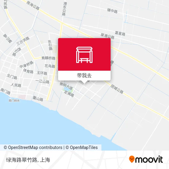 绿海路翠竹路地图