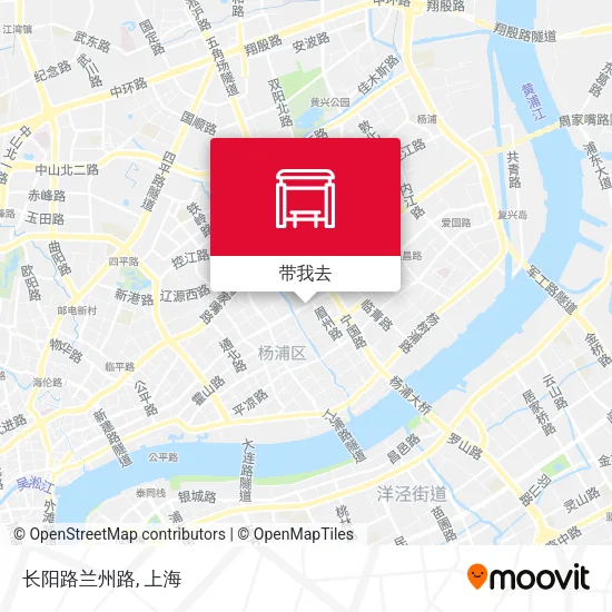 长阳路兰州路地图