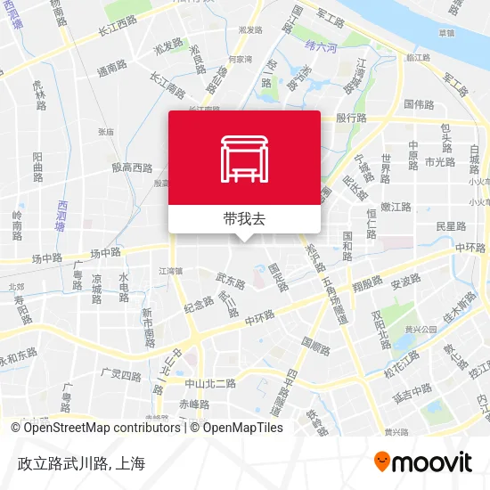 政立路武川路地图