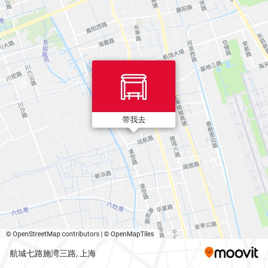 航城七路施湾三路地图