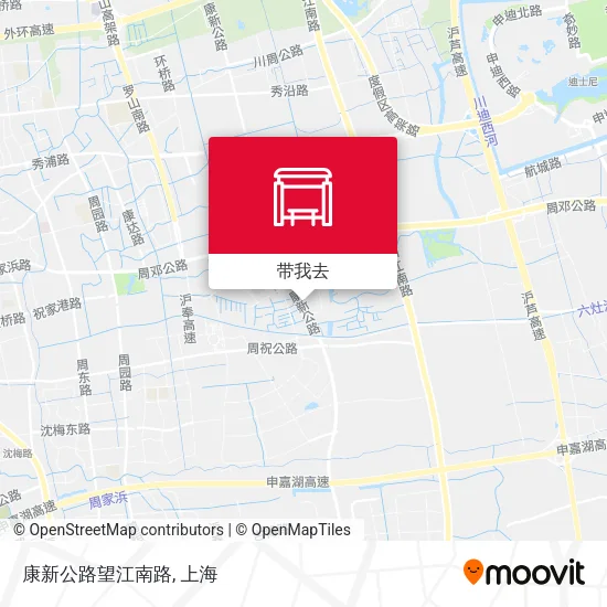 康新公路望江南路地图