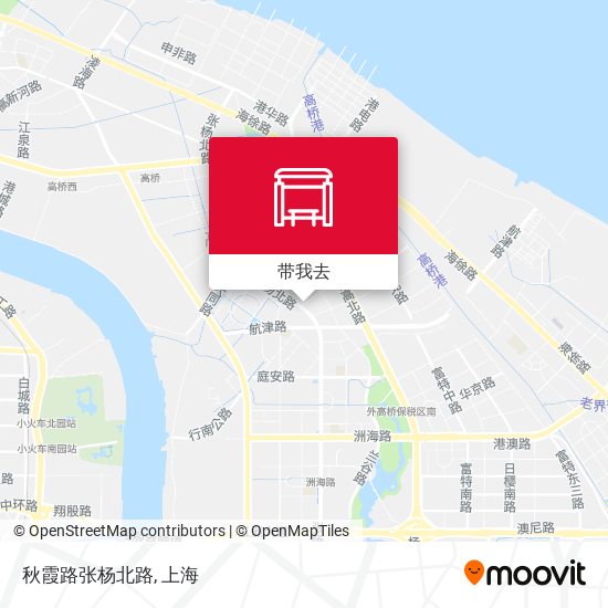 秋霞路张杨北路地图