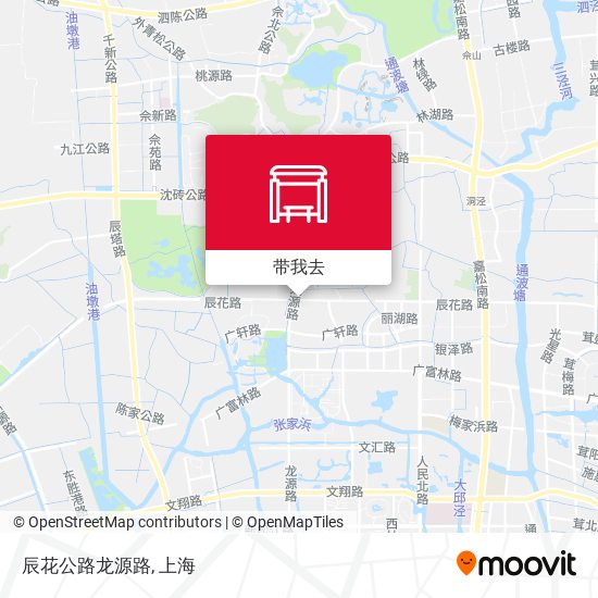 辰花公路龙源路地图