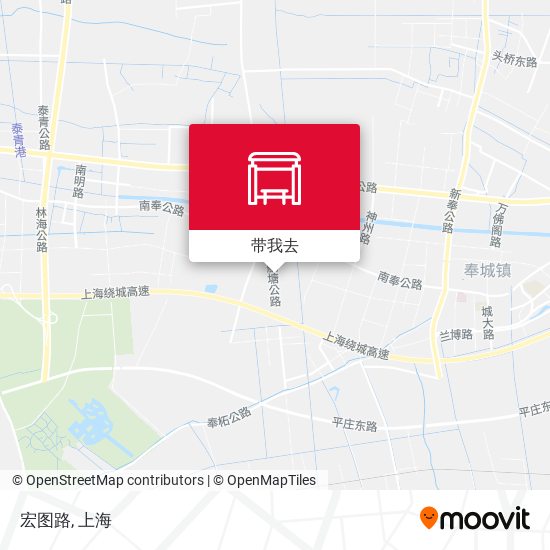 宏图路地图