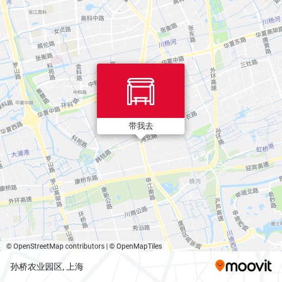 孙桥农业园区地图