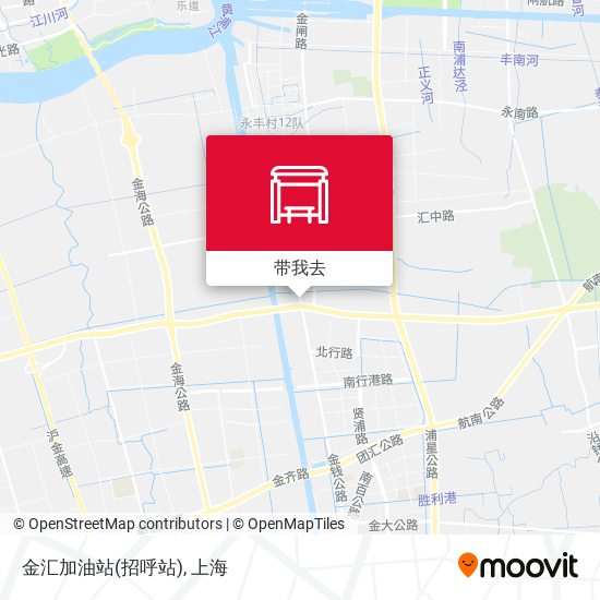 金汇加油站(招呼站)地图