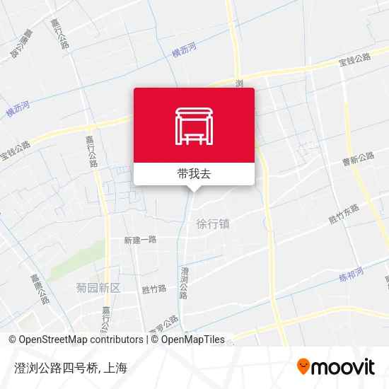 澄浏公路四号桥地图