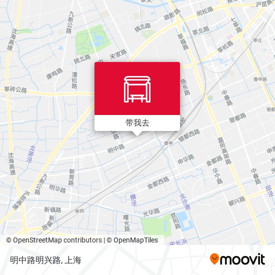 明中路明兴路地图