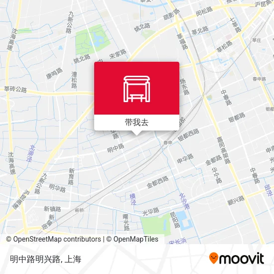 明中路明兴路地图