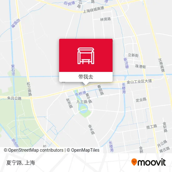夏宁路地图