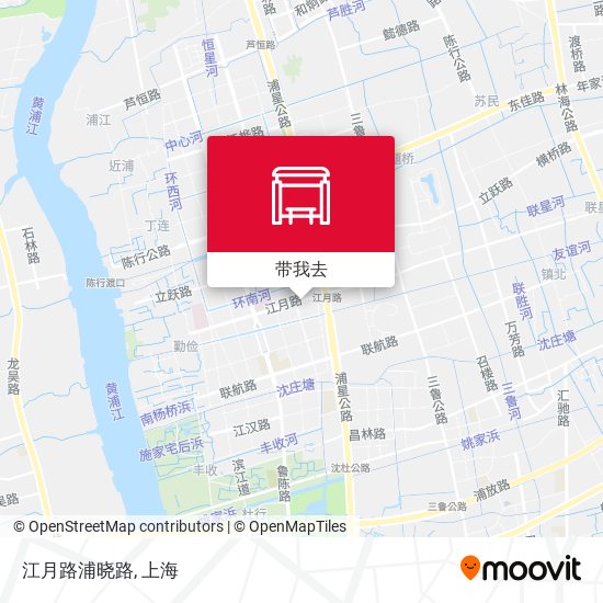 江月路浦晓路地图