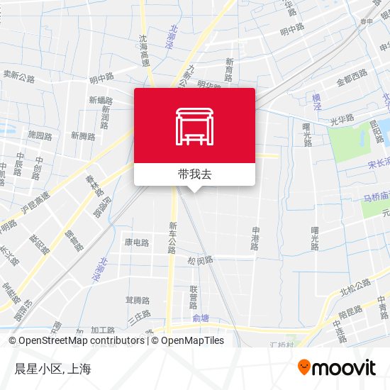 晨星小区地图