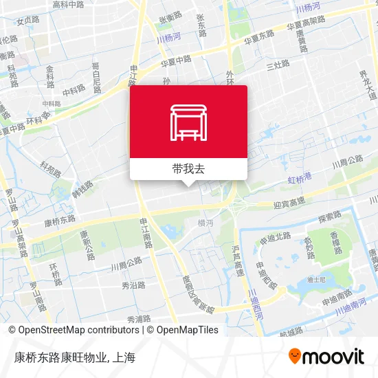 康桥东路康旺物业地图