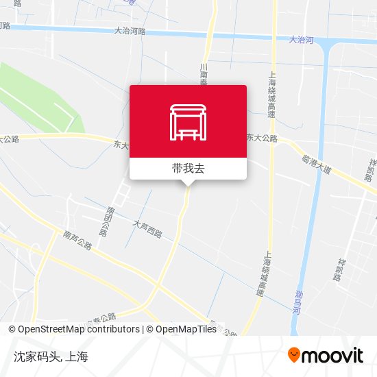 沈家码头地图