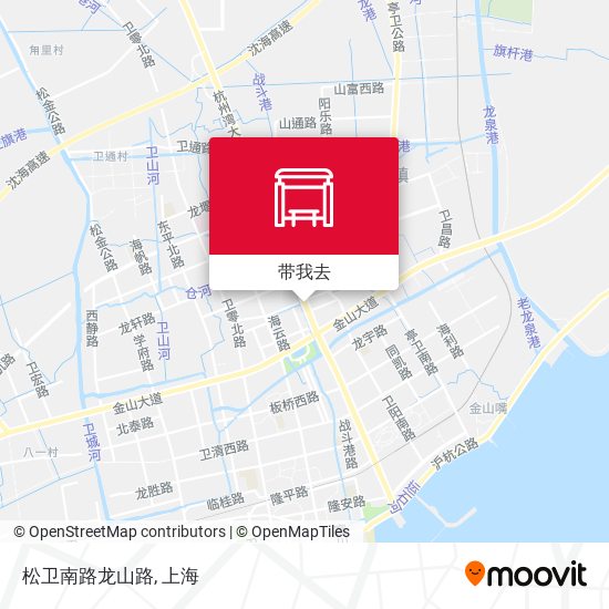 松卫南路龙山路地图